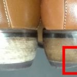 メンズ靴かかと修理 ゴム(素材)の違いを実感