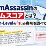 SpamAssassinのスパムスコアとは？X-Spam-Levelの「*」の意味を調べてみた
