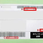 ゆうぱけっと追跡 お問い合わせ番号はどれ?